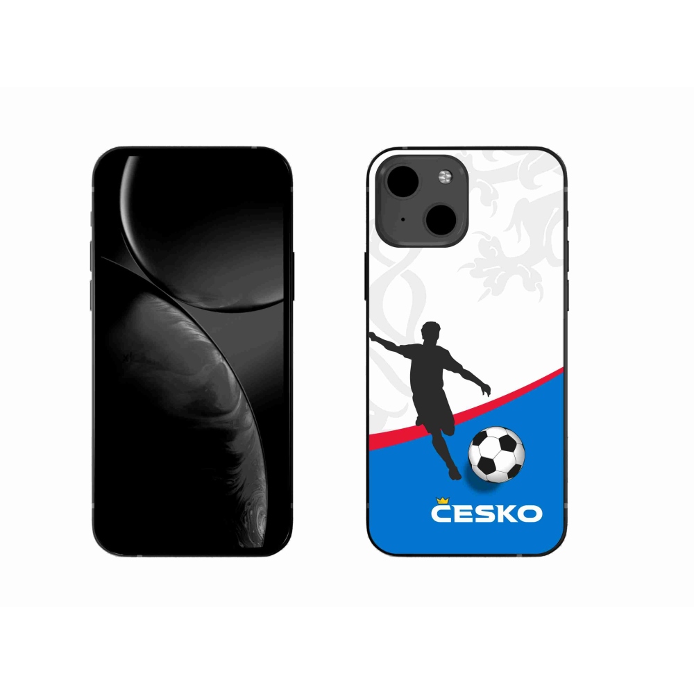 Gélový kryt mmCase na iPhone 13 6.1 - futbal Česko 1