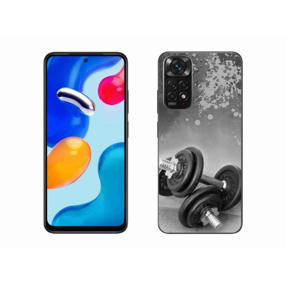 Gélový kryt mmCase na Xiaomi Redmi Note 11 4G - činky 1