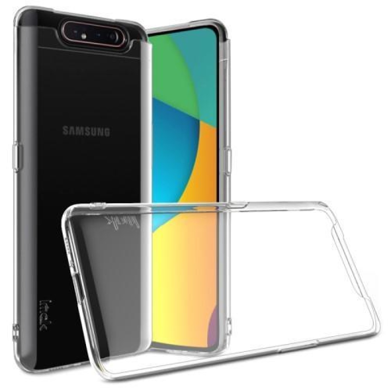 Imako gélový obal na mobil Samsung Galaxy A80 / A90 - priehľadný