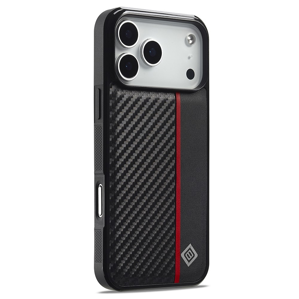 IMEEKE odolný gélový obal na iPhone 18 Pro Max/17 Pro Max - čierny/červený