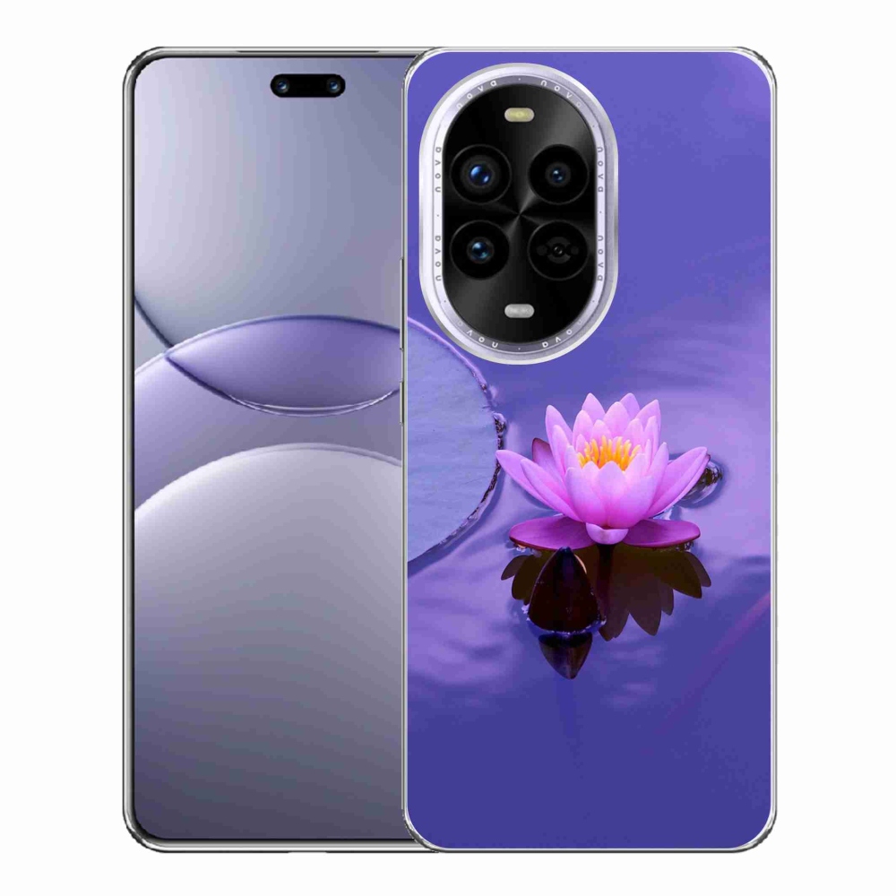 Gélový kryt mmCase na Huawei Nova 13 Pro 5G - kvet na hladine