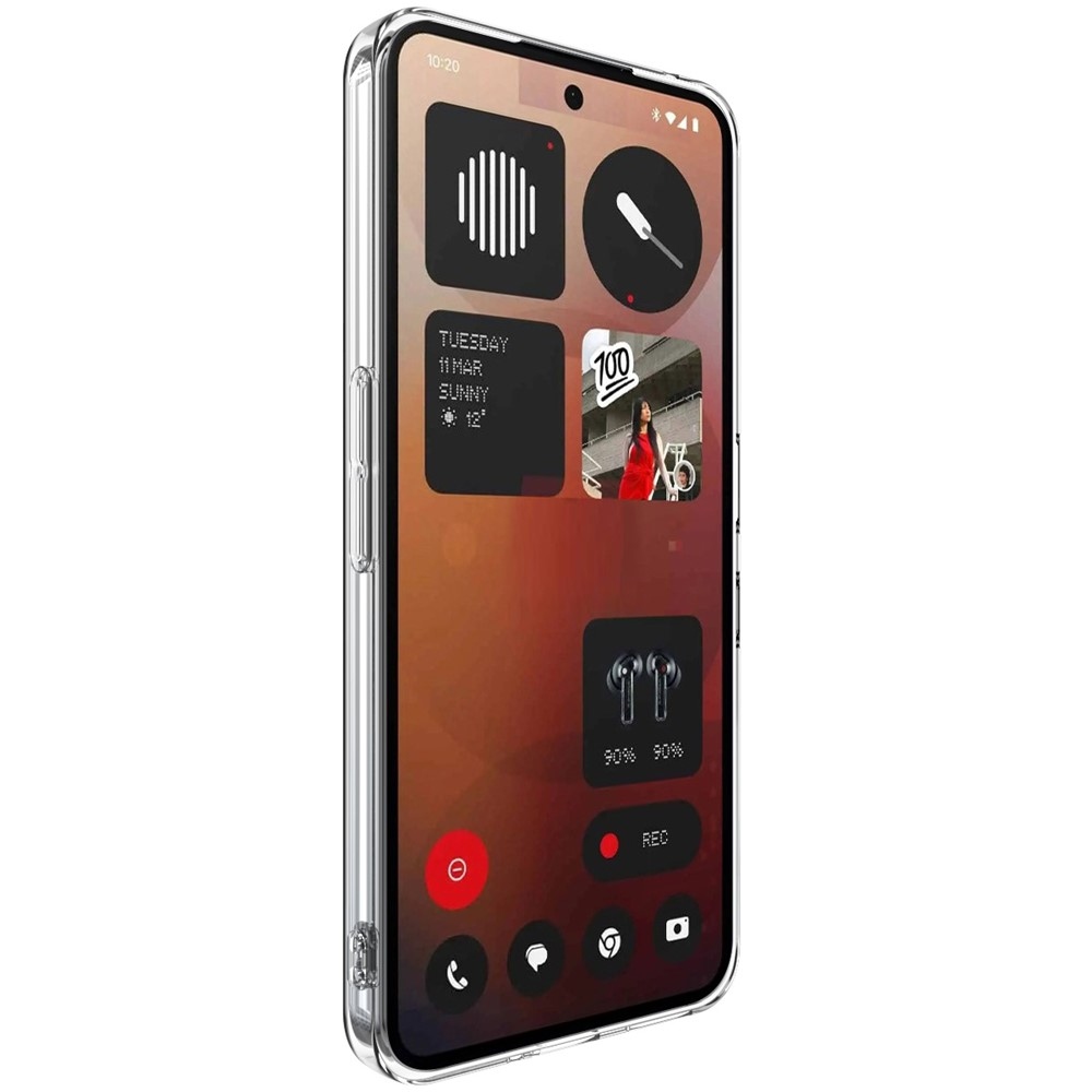 IMK gélový obal na mobil Nothing Phone (3a) - priehľadný
