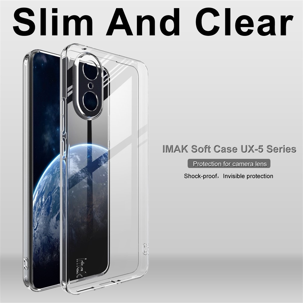 IMK priehľadný gélový obal na mobil OnePlus Nord CE5 5G