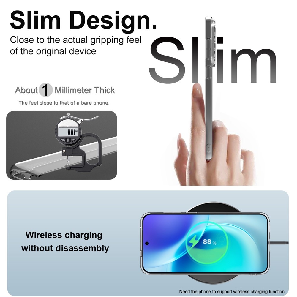 IMK priehľadný gélový obal na mobil Vivo X300 5G