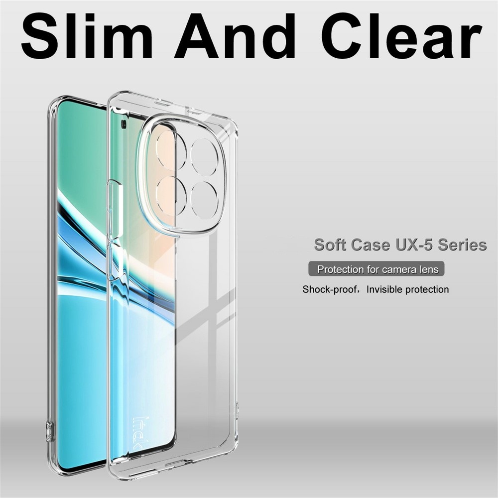 IMK priehľadný gélový obal na Xiaomi Poco M8 5G/Redmi Note 15 5G - priehľadný