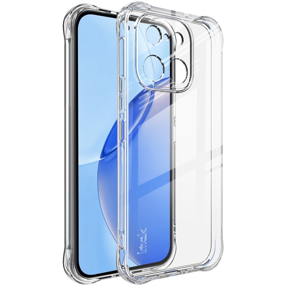 IMK priehľadný gélový obal s vystuženými rohmi na Realme 16 Pro 5G - priehľadný