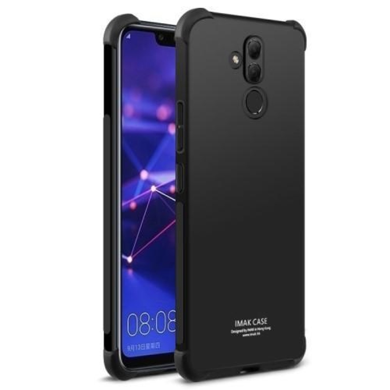 IMK gélový kryt s vyztuženými rohy na Huawei Mate 20 Lite - lesklá čierna