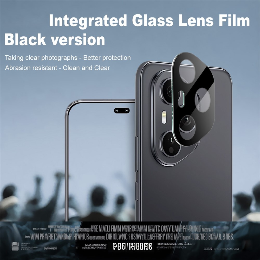 IMK sklo šošovky fotoaparátu na Honor 400 Pro - čierne