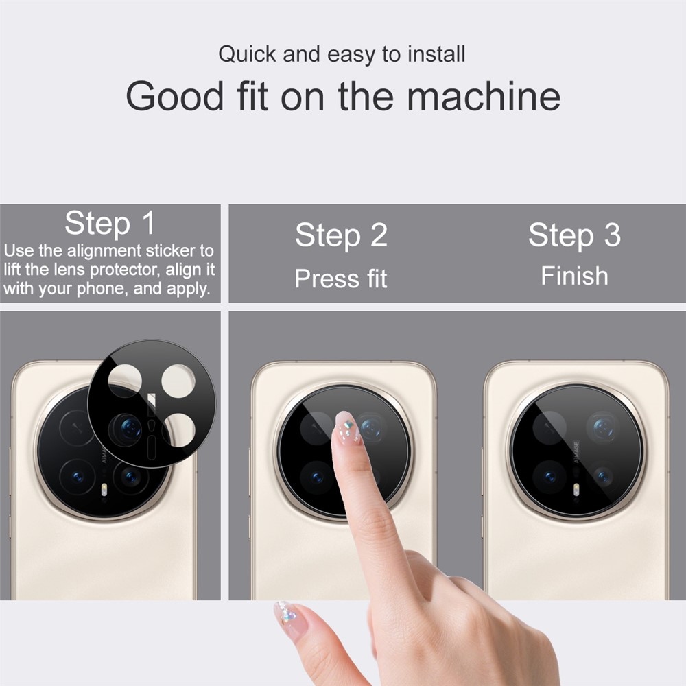 IMK sklo šošovky fotoaparátu na Honor Magic 8 Pro 5G - čierne