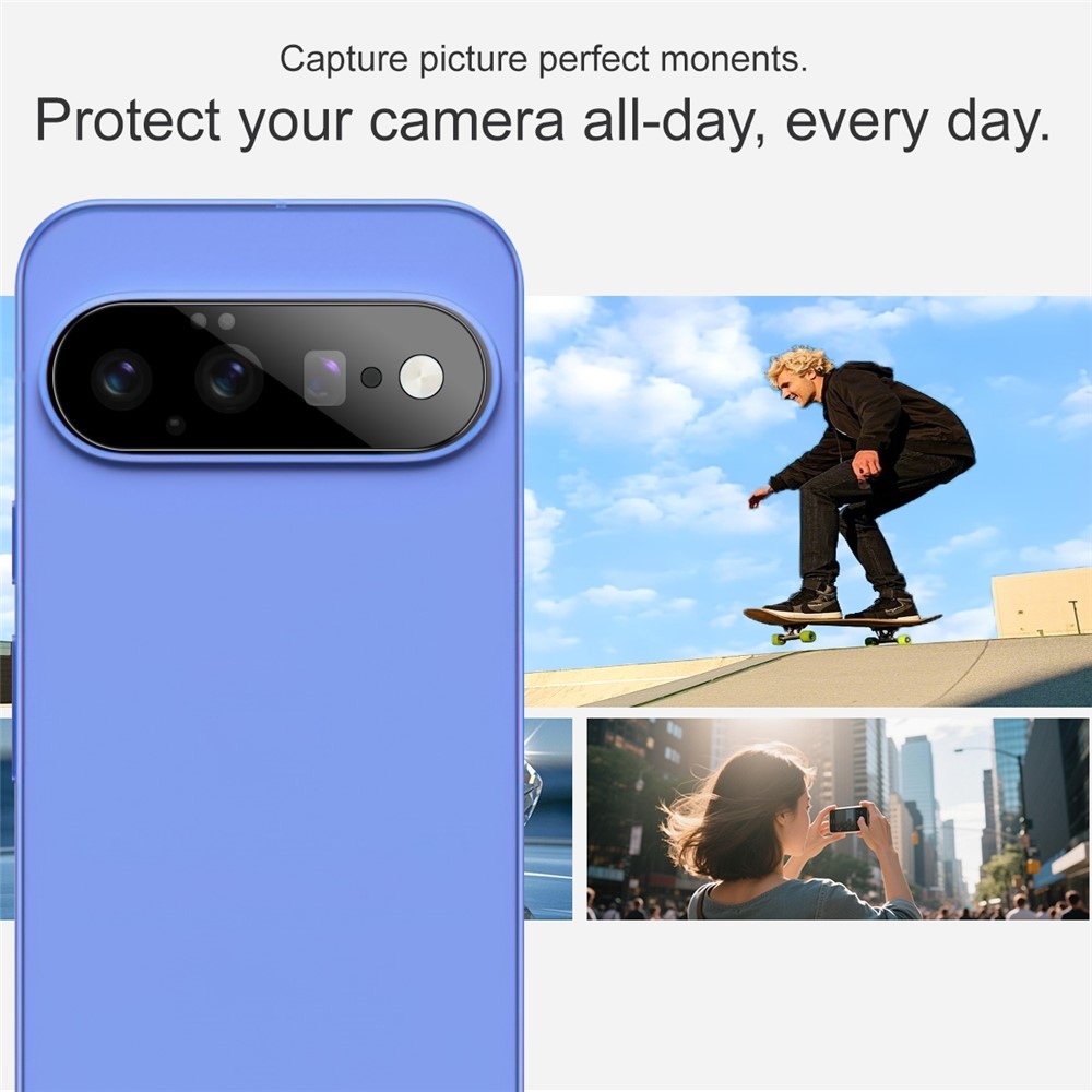 IMK sklo šošovky fotoaparátu na mobil Google Pixel 11 - čierne