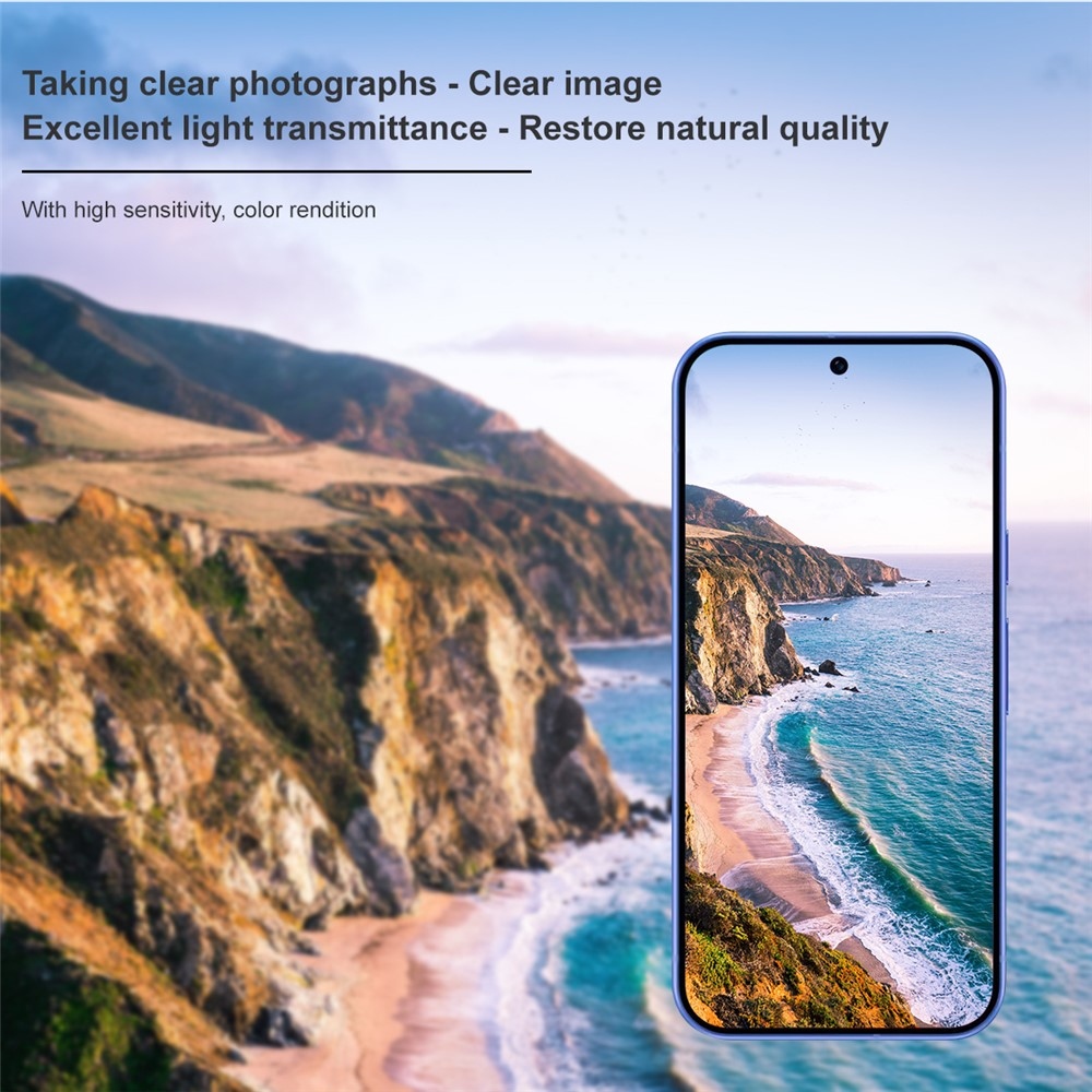 IMK sklo šošovky fotoaparátu na mobil Google Pixel 11 - čierne