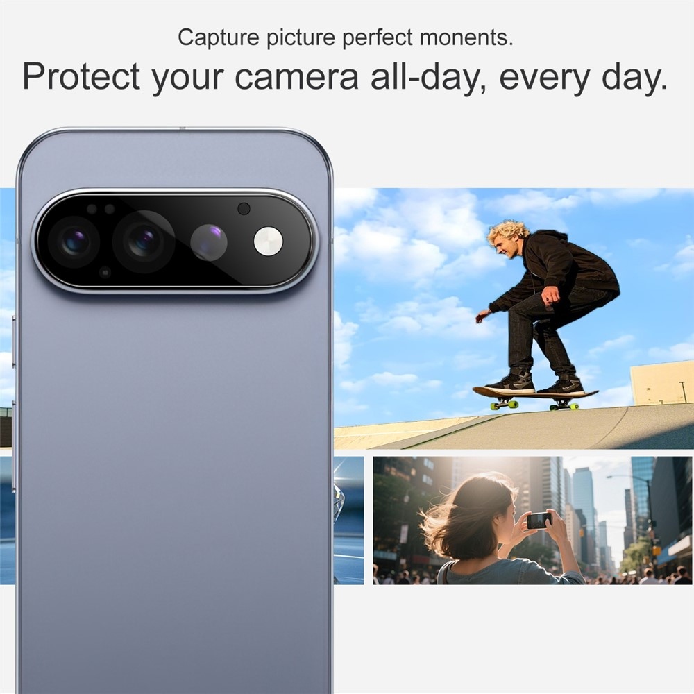 IMK sklo šošovky fotoaparátu na mobil Google Pixel 11 Pro - čierne
