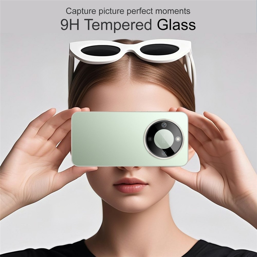 IMK sklo šošovky fotoaparátu na mobil Honor Magic 8 Lite 5G - čierne