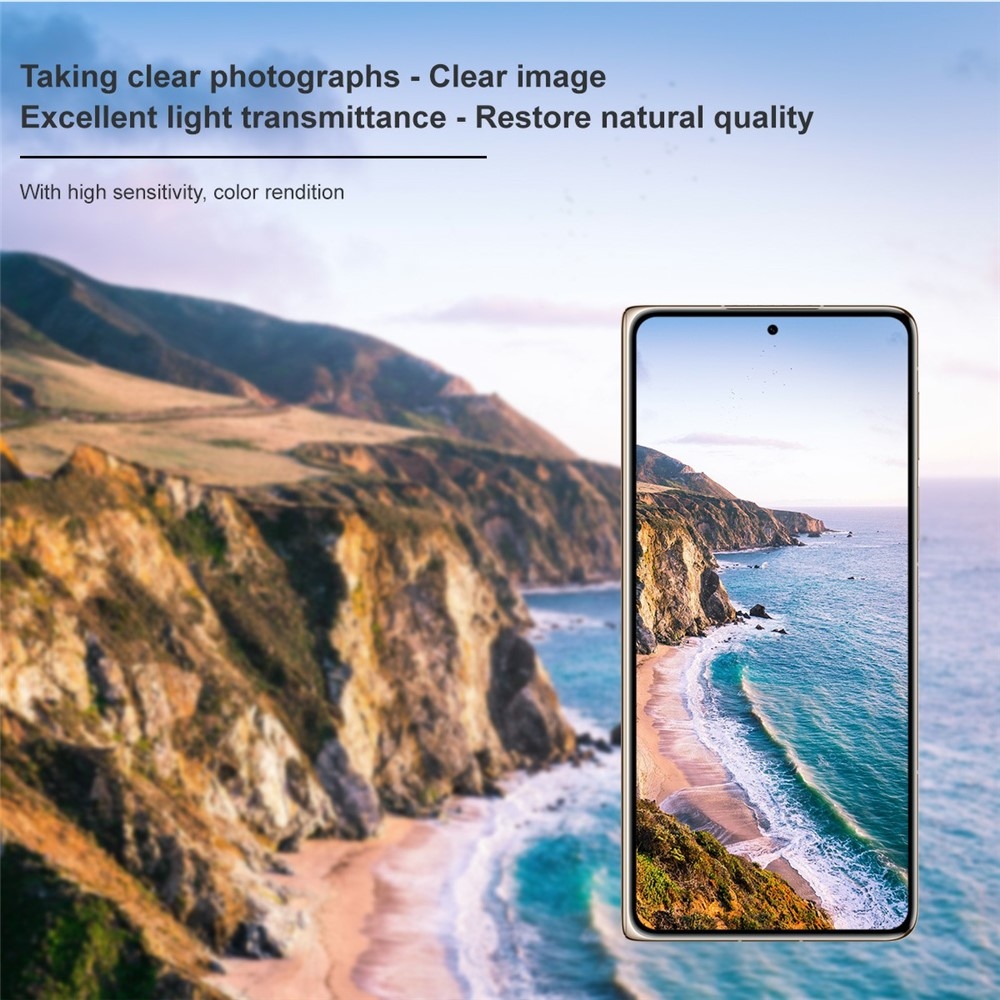 IMK sklo šošovky fotoaparátu na mobil Huawei Mate X7 s aplikačným rámčekom