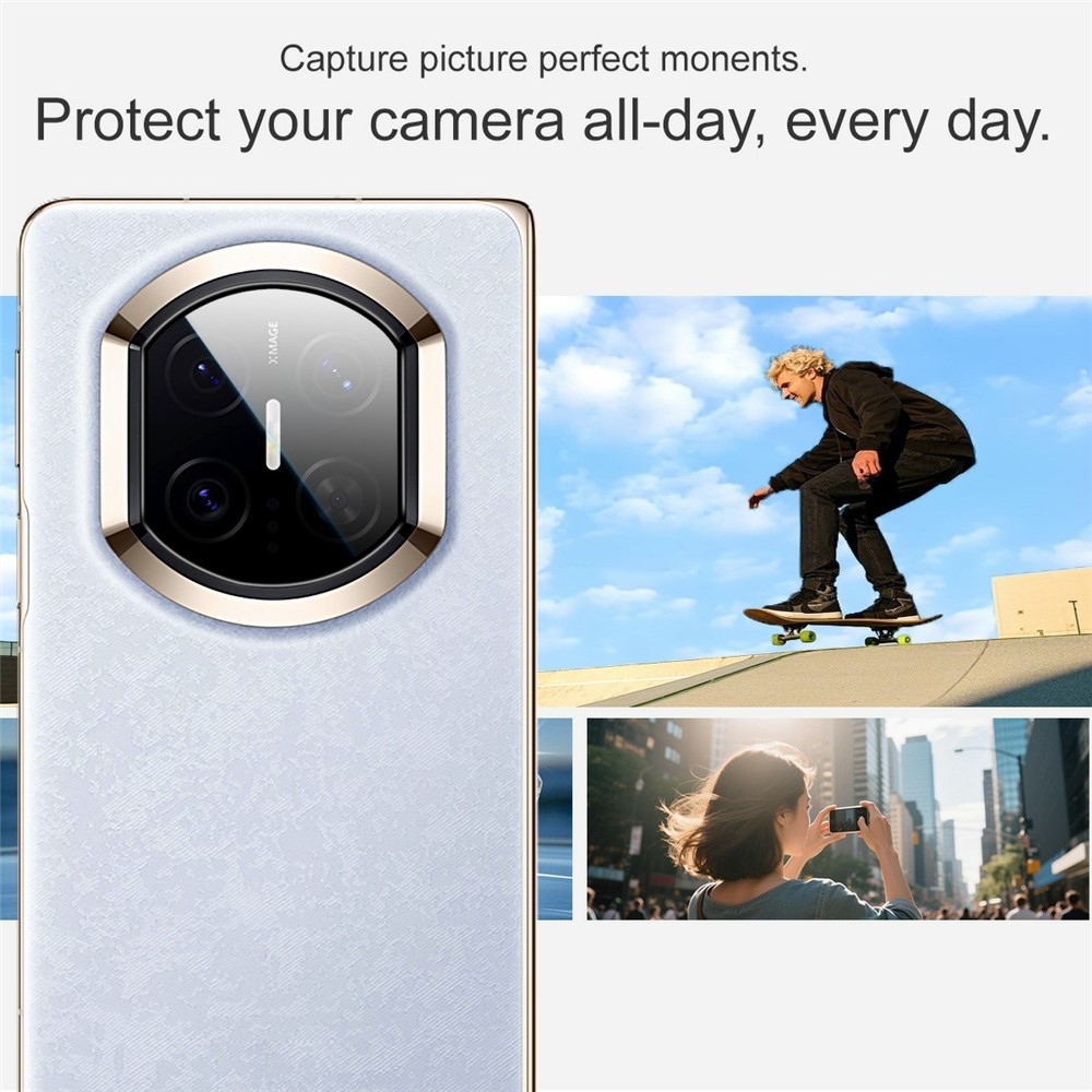 IMK sklo šošovky fotoaparátu na mobil Huawei Mate X7 s aplikačným rámčekom