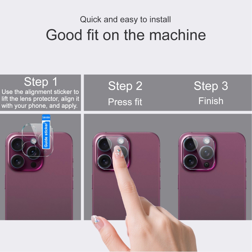 IMK sklo šošovky fotoaparátu na mobil iPhone 18 Pro Max