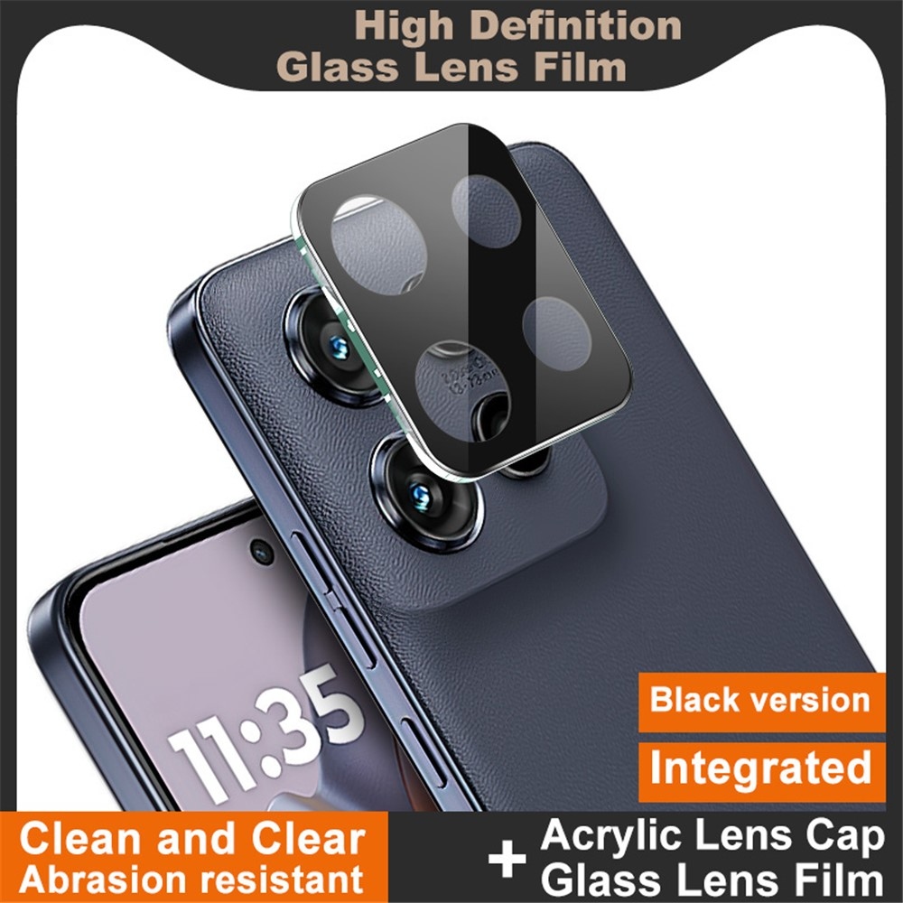 IMK sklo šošovky fotoaparátu na mobil Motorola Edge 50 Neo 5G - čierne