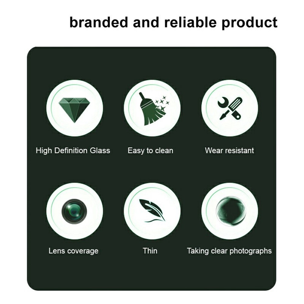 IMK sklo šošovky fotoaparátu na mobil OnePlus 13 s aplikačným rámčekom - čierne