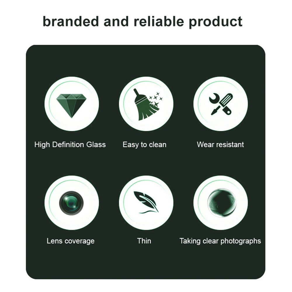 IMK sklo šošovky fotoaparátu na mobil OnePlus 13R 5G - čierne