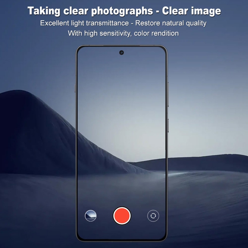 IMK sklo šošovky fotoaparátu na mobil OnePlus 13R 5G - čierne