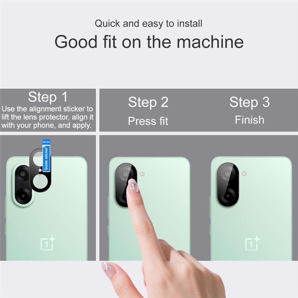 IMK sklo šošovky fotoaparátu na mobil OnePlus Nord CE5 5G - čierne