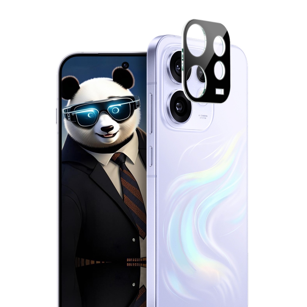 IMK sklo šošovky fotoaparátu na mobil Oppo Reno 16 5G - čierne