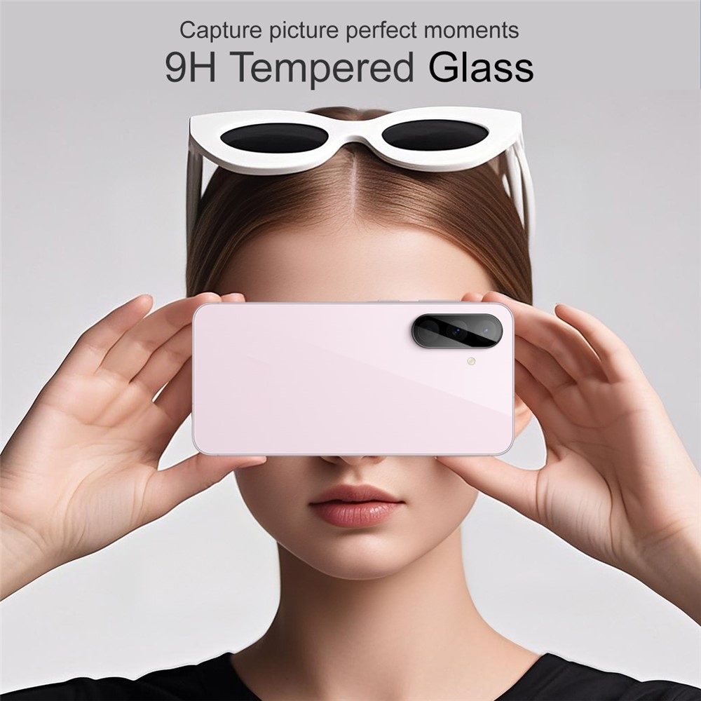 IMK sklo šošovky fotoaparátu na mobil Samsung Galaxy A27 - čierne