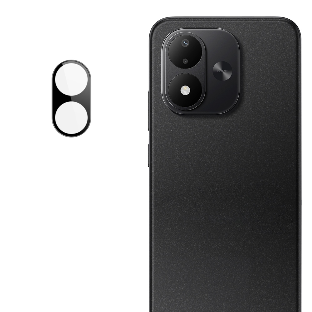 IMK sklo šošovky fotoaparátu na mobil Xiaomi Redmi Note 17 4G/5G - čierne