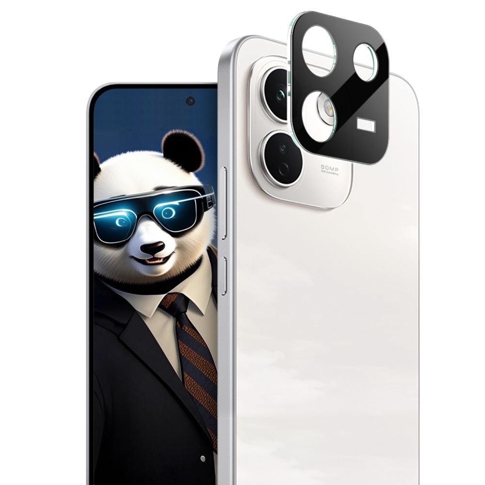 IMK sklo šošovky fotoaparátu na mobil Xiaomi Redmi Note 17 Pro Max 5G - čierne