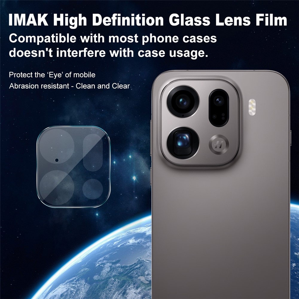 IMK sklo šošovky fotoaparátu na Oppo Find X9 Pro 5G