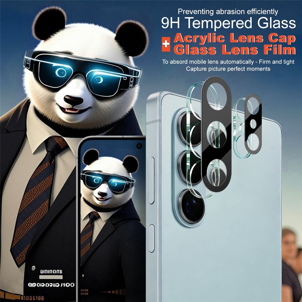 IMK sklo šošovky fotoaparátu na Samsung Galaxy S26 Ultra - čierne