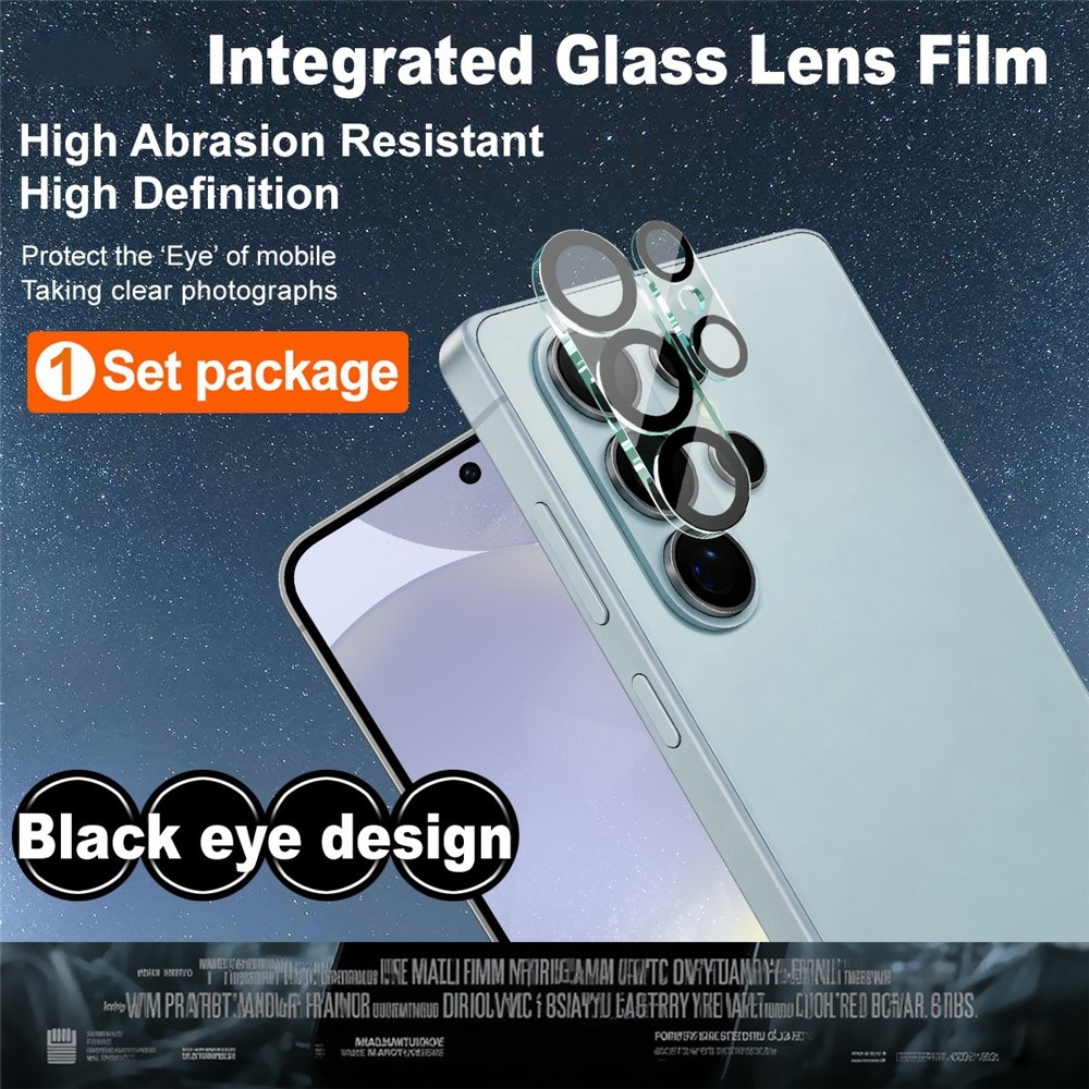 IMK sklo šošovky fotoaparátu na Samsung Galaxy S26 Ultra - čierne krúžky