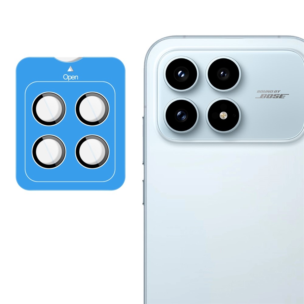 IMK sklo šošovky fotoaparátu na Xiaomi Poco F8 Pro 5G (samostatné sklá) s aplikačným rámčekom