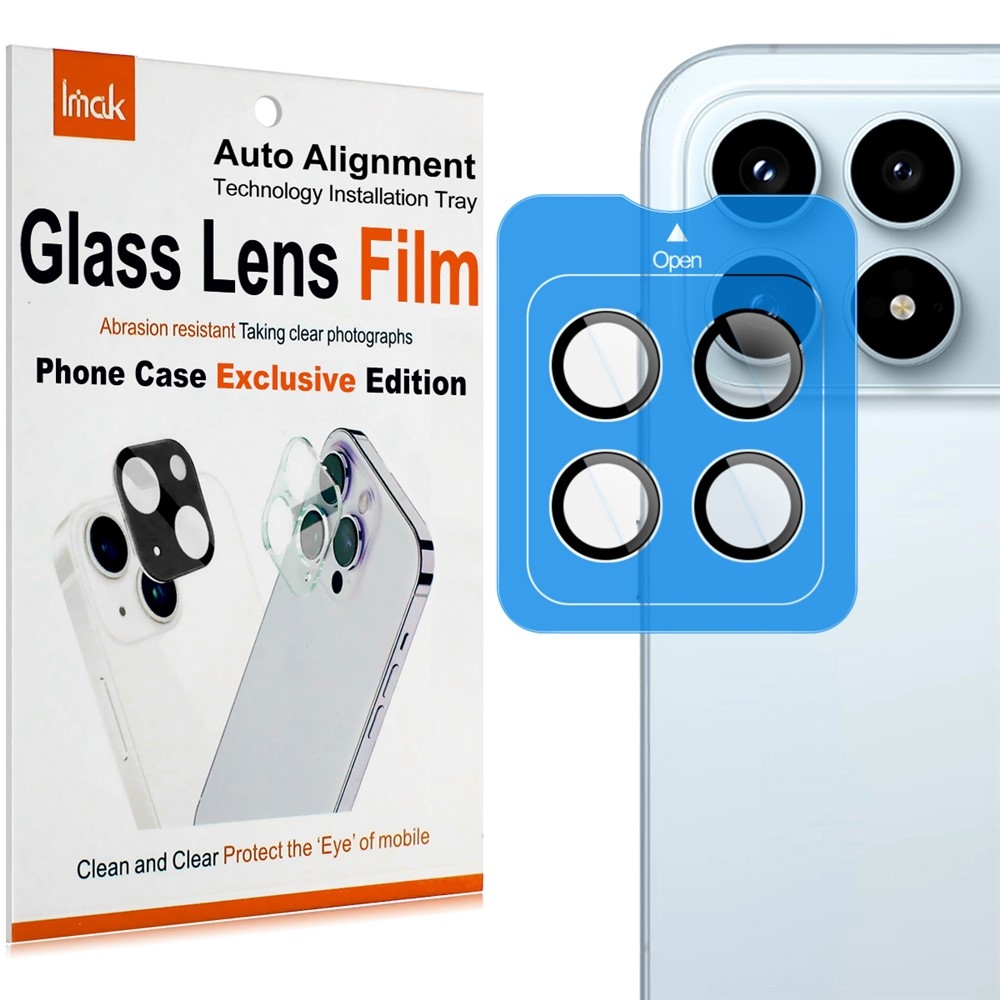 IMK sklo šošovky fotoaparátu na Xiaomi Poco F8 Pro 5G (samostatné sklá) s aplikačným rámčekom