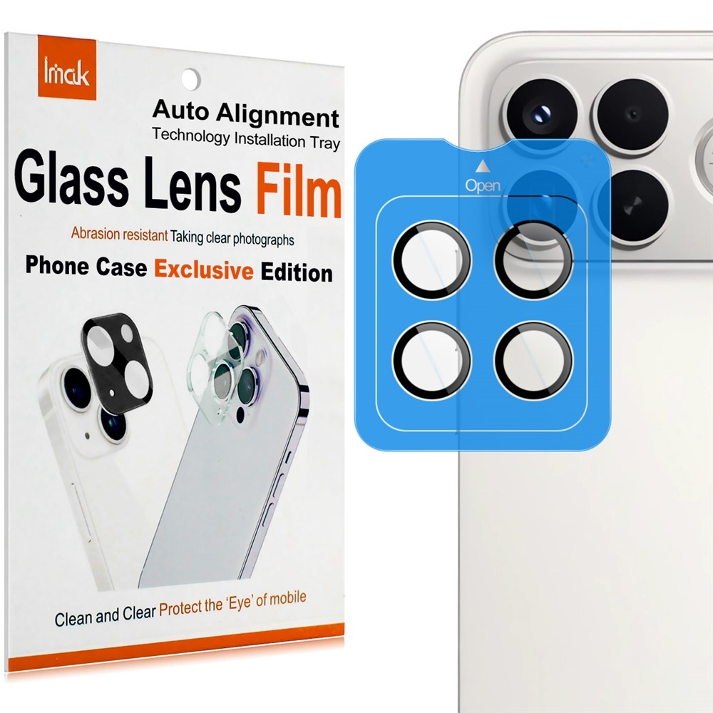 IMK sklo šošovky fotoaparátu na Xiaomi Poco F8 Ultra 5G (samostatné sklá) s aplikačným rámčekom