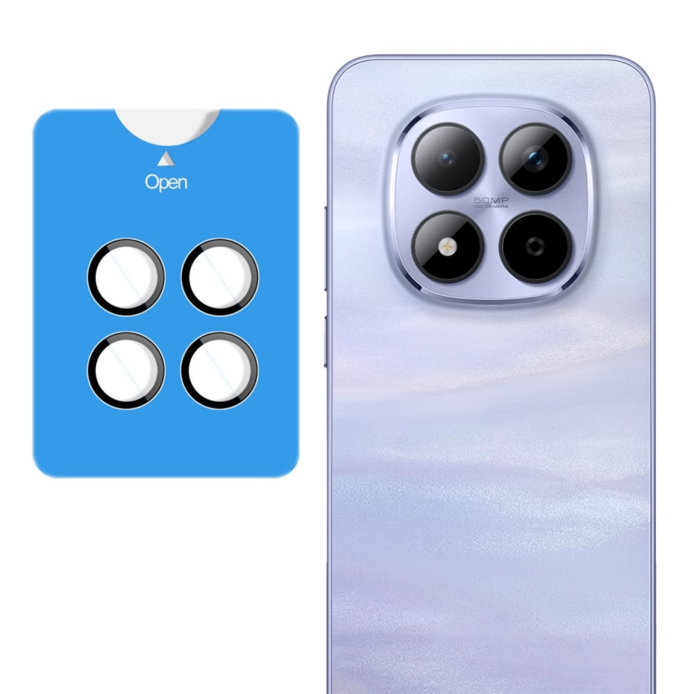 IMK sklo šošovky fotoaparátu na Xiaomi Redmi Note 15 Pro+ 5G/ Note 15 Pro 5G (samostatné sklá) s aplikačným rámčekom