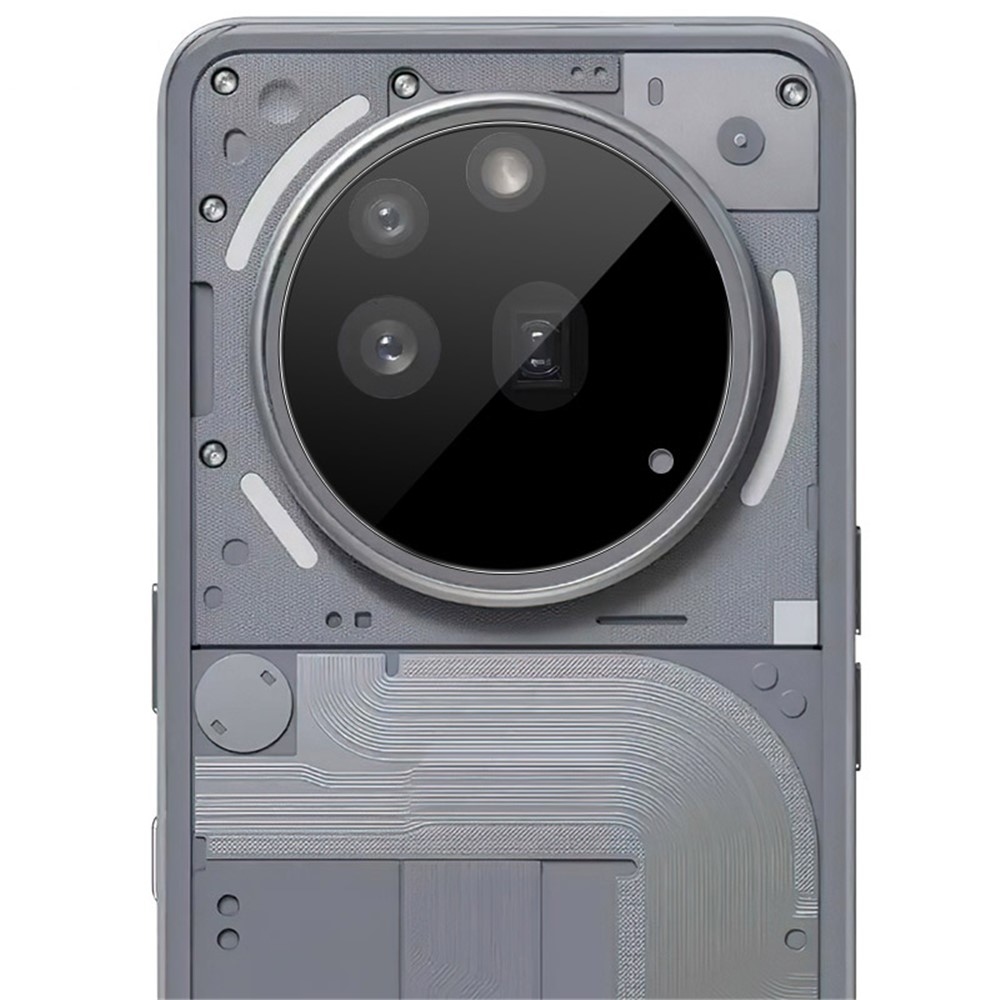 IMK sklo šošovky na Nothing Phone (3a) Pro - čierne