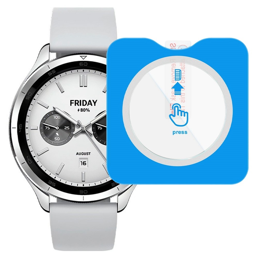 IMK tvrdené sklo na Xiaomi Watch S4 47mm s aplikačným rámčekom