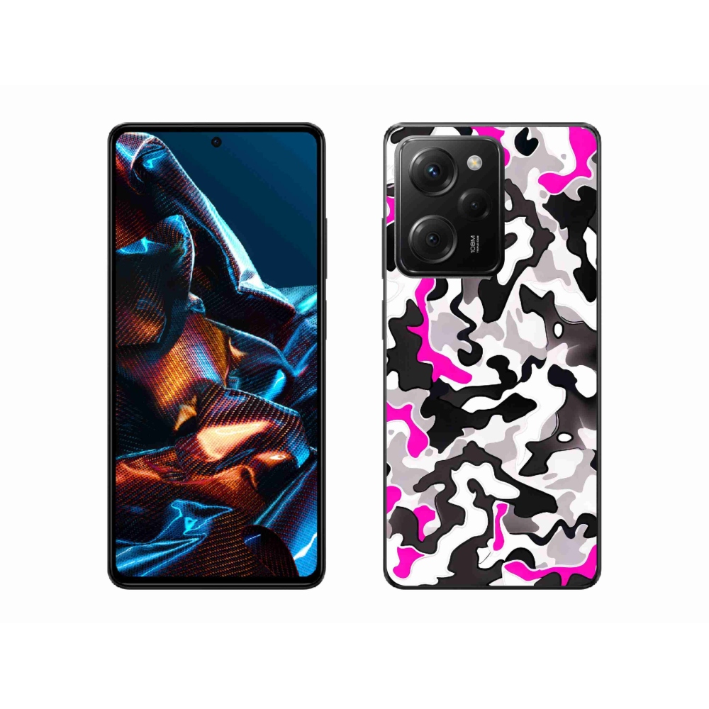 Gélový kryt mmCase na Xiaomi Poco X5 Pro 5G - maskáčový vzor 5
