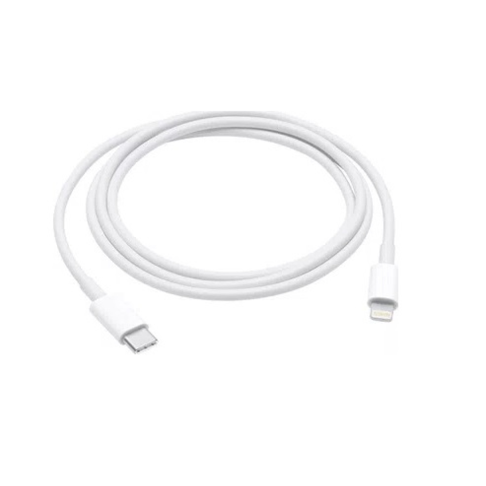 Dátový kábel pre Apple iPhone USB-C/Lightning 1m - biely