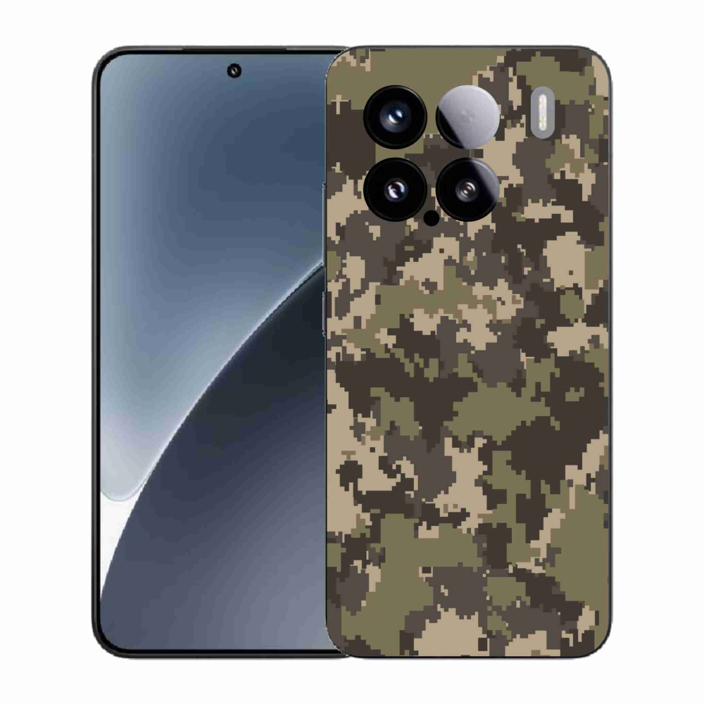 Gélový kryt mmCase na Xiaomi 15 - maskáčový vzor 12