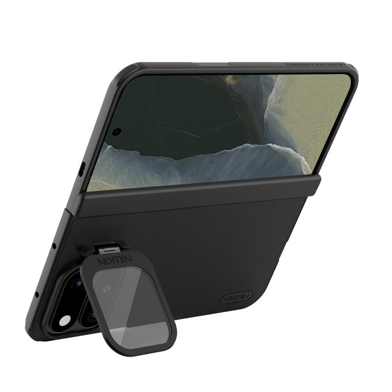 Nillkin Super Frosted Prop Magnetic zadný kryt pre Google Pixel 11 Pro Fold, čierny