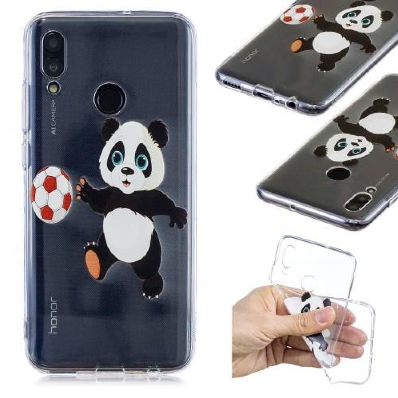 Interest gélový obal na mobil Honor 10 Lite a Huawei P Smart (2019) - futbalová panda