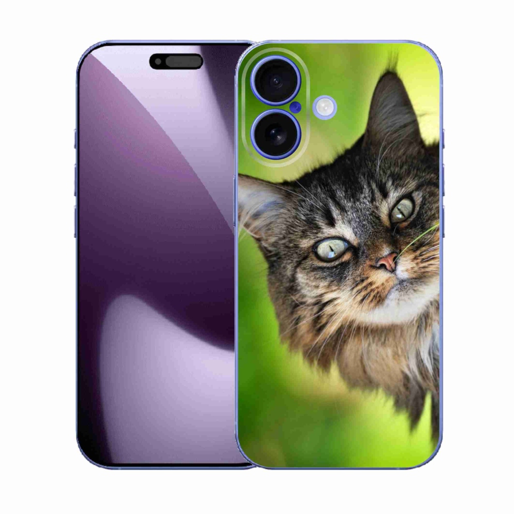 Gélový kryt mmCase na iPhone 17 - mačka 3