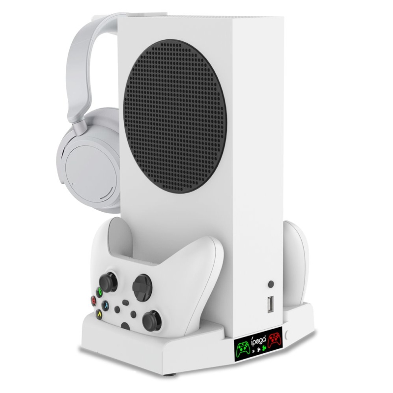 iPega XBS011 Multifunkčný Nabíjací Stojan s Chladením pre Xbox Series S
