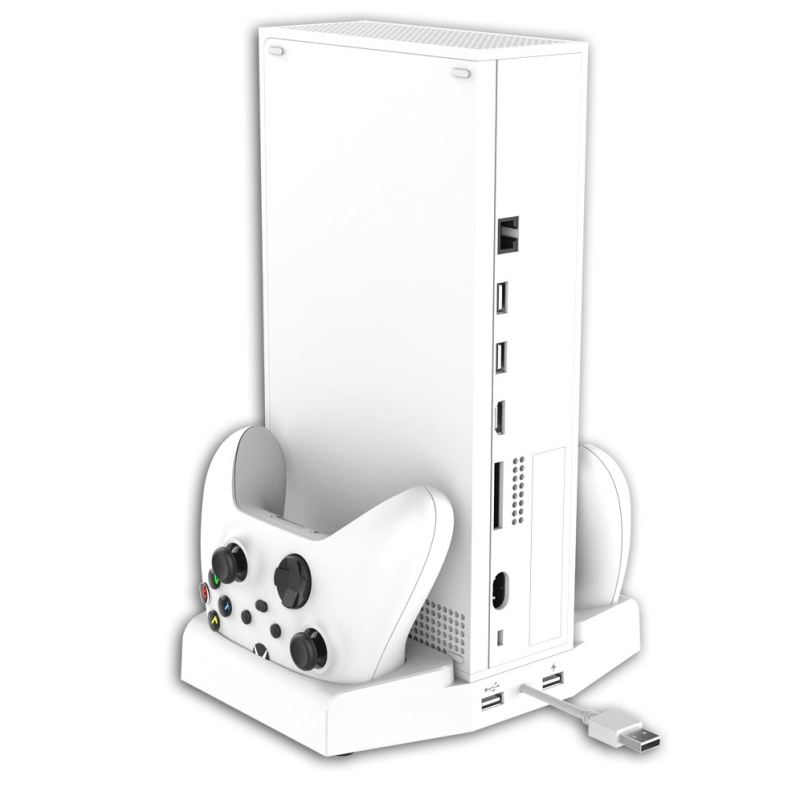 iPega XBS011 Multifunkčný Nabíjací Stojan s Chladením pre Xbox Series S