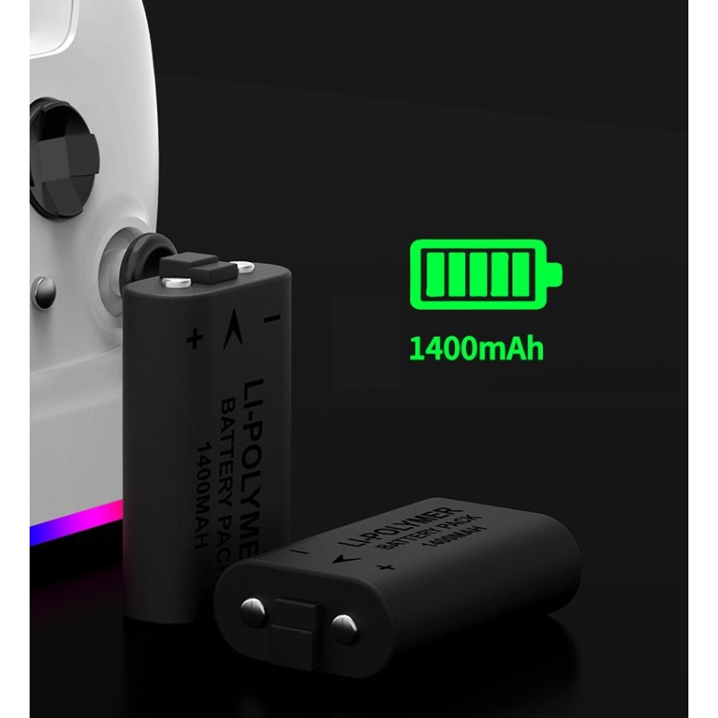 iPega XBS011S Multifunkčný Nabíjací RGB Stojan s Chladením pre Xbox Series S + 2ks Batérií