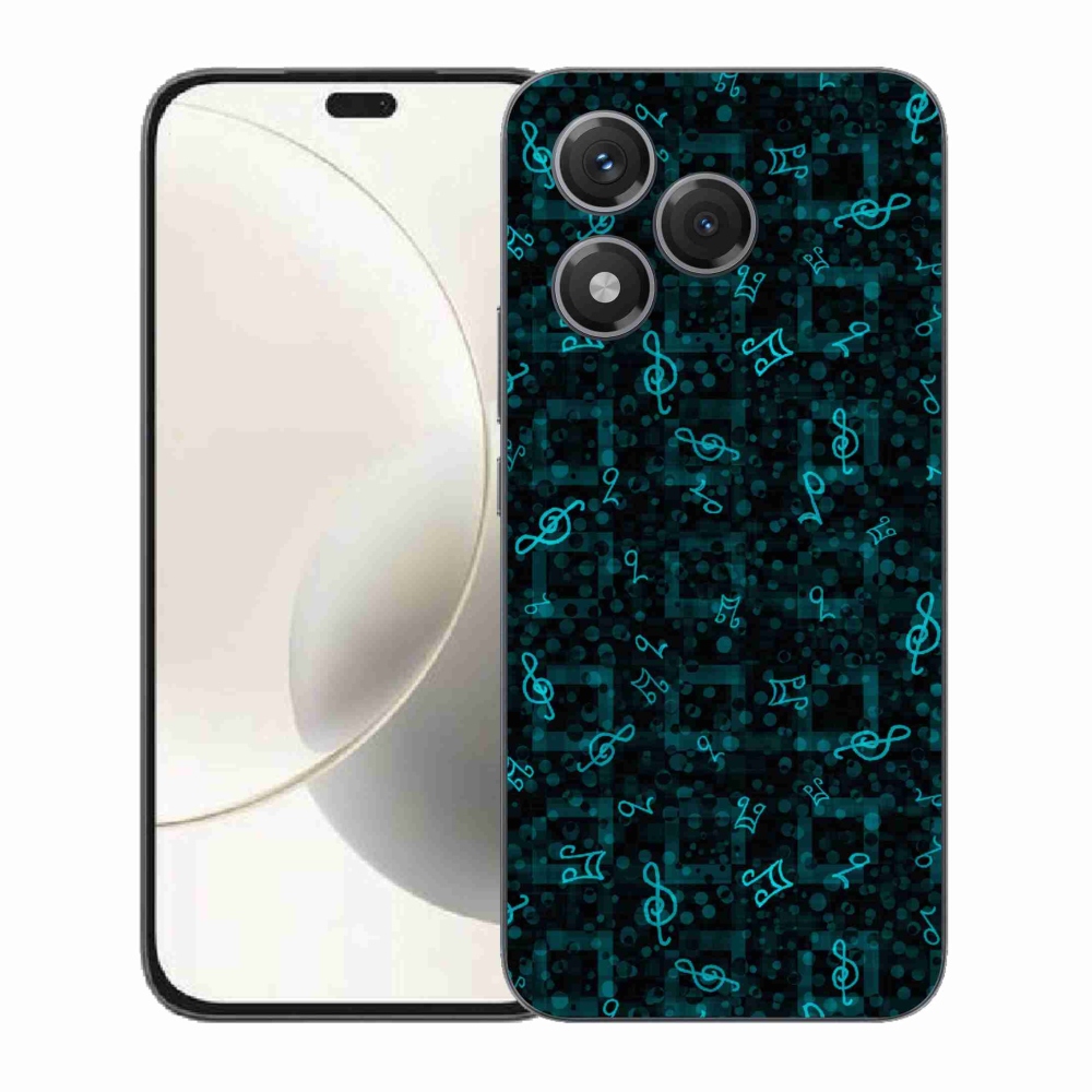 Gélový kryt mmCase na Honor 400 Lite - noty 1