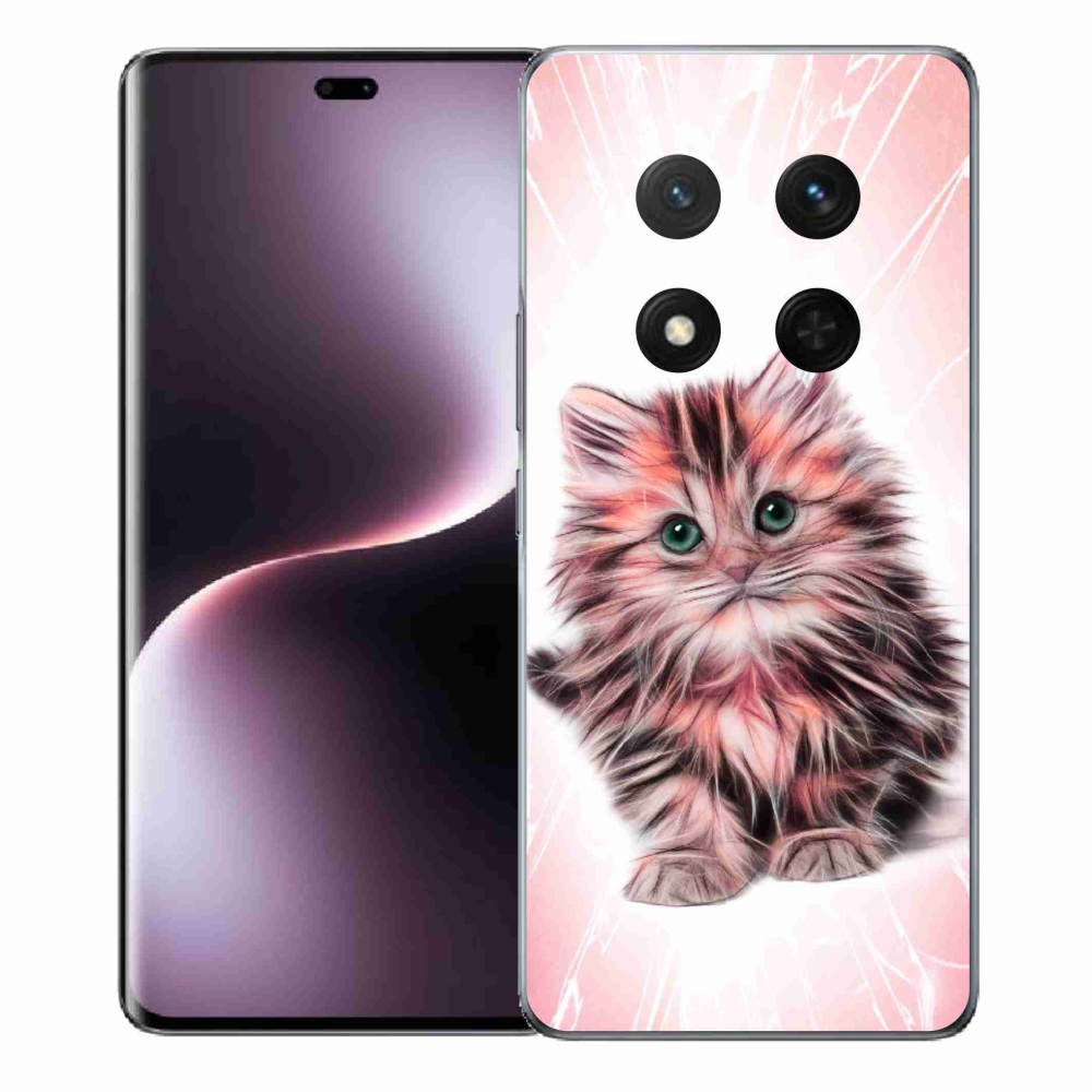 Gélový kryt mmCase na Honor Magic 7 Lite 5G - roztomilé mačiatko