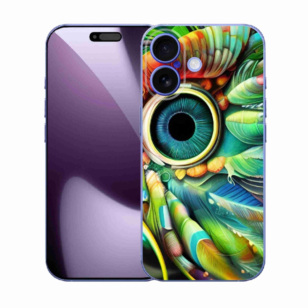 Gélový kryt mmCase na iPhone 17 - abstraktný motív 18